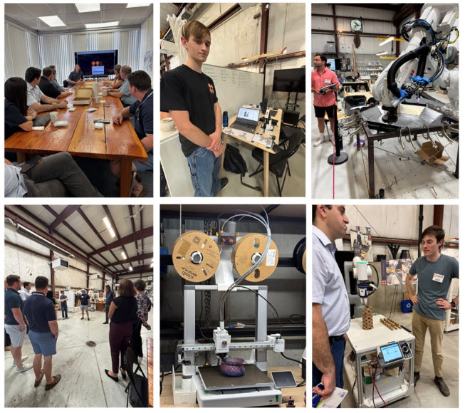 New Bedford Research and Robotics Hosts Tour for ACTION Innovation Network Members and Associates